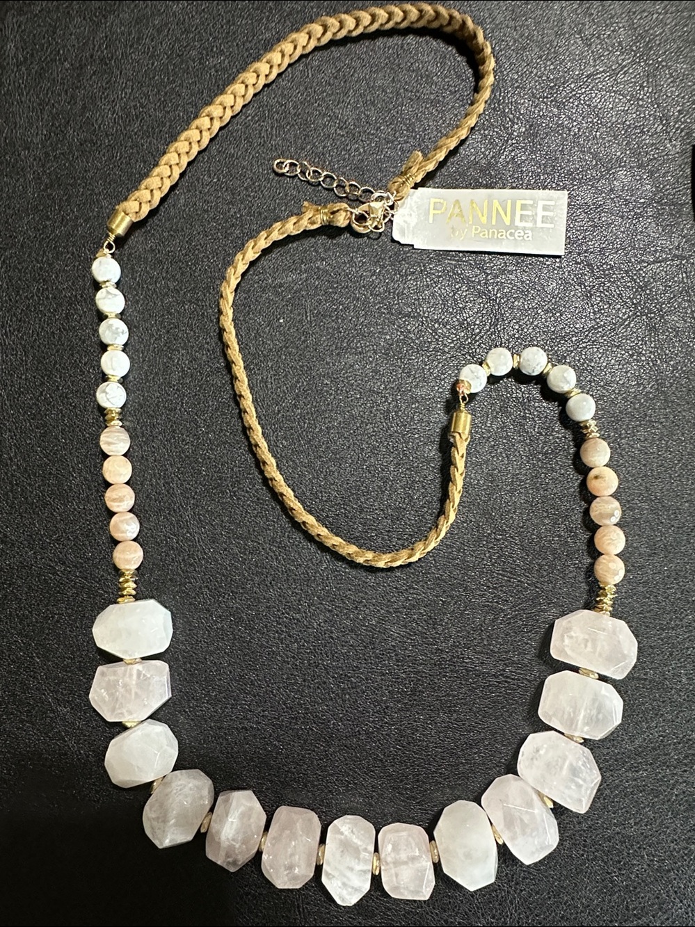 PANNEE by Panacea Genuine Stone Necklace - Picture 5 of 10